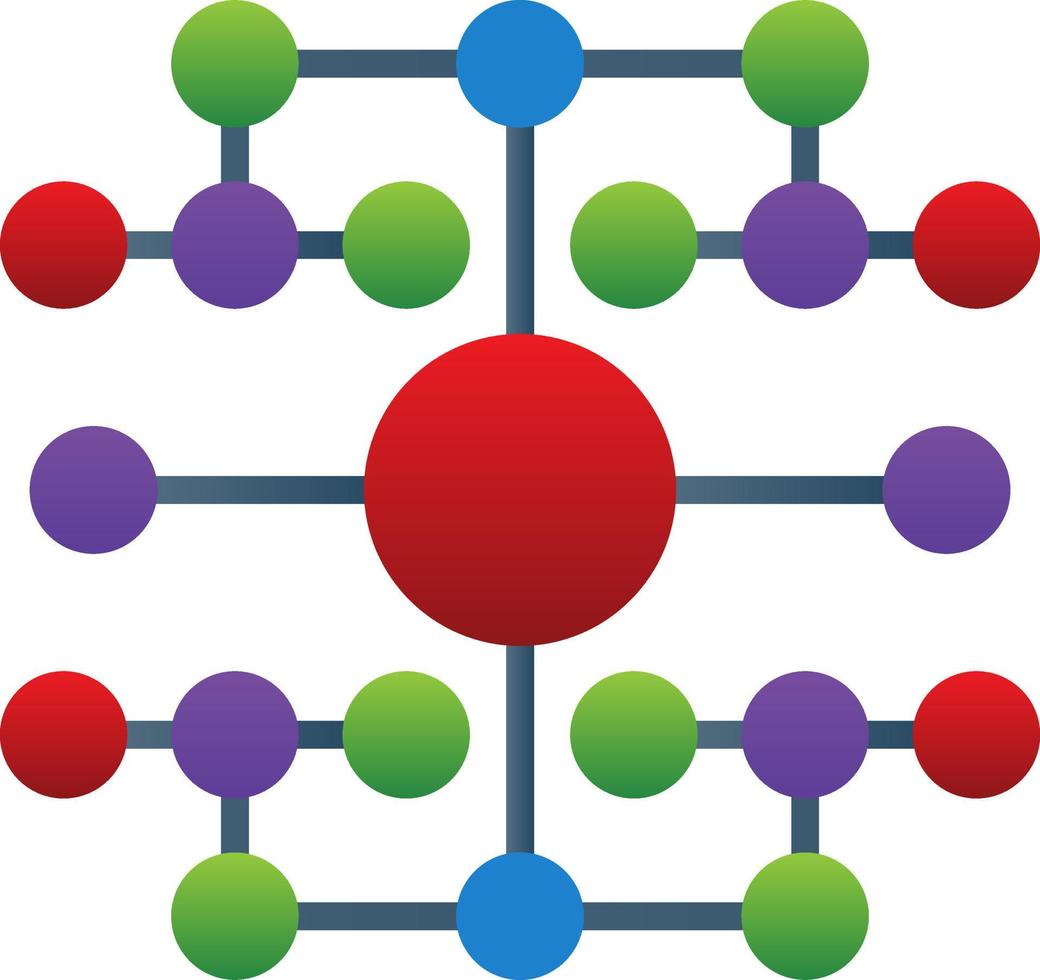 Concept Map Vector Icon Design