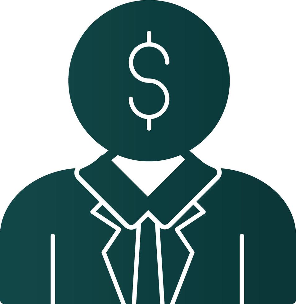 Junior Sales Rep Vector Icon Design