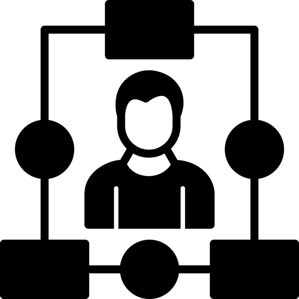 Workflow Vector Icon Design