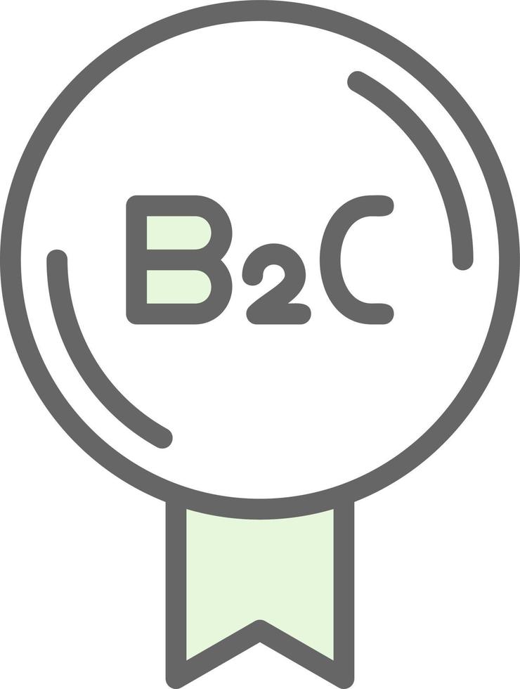 B2C Vector Icon Design