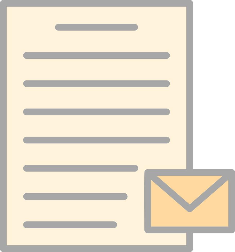 Project Message Vector Icon Design