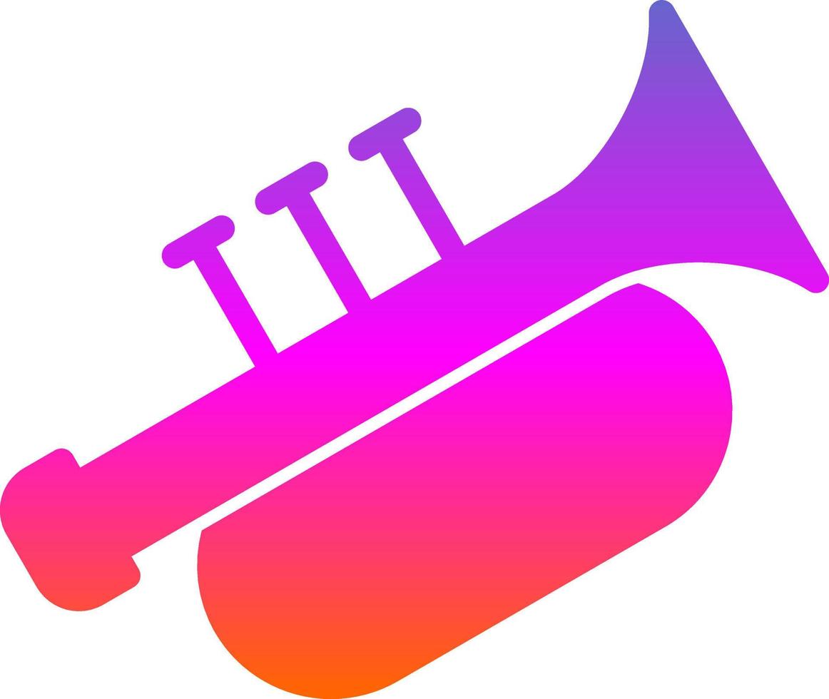 Trumpet Vector Icon Design