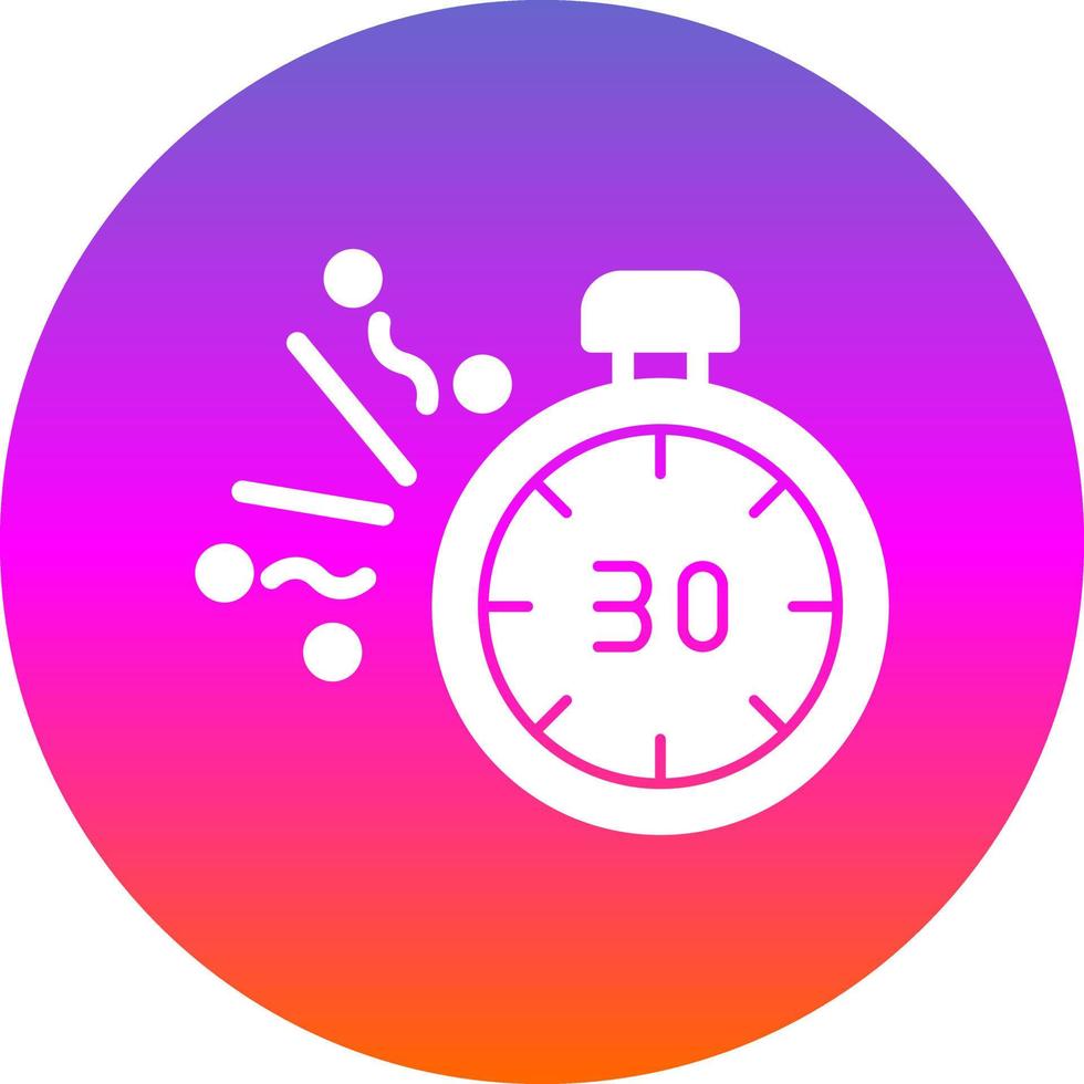 Countdown Vector Icon Design