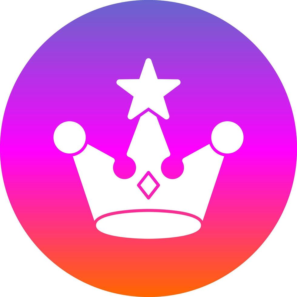 Crown Vector Icon Design