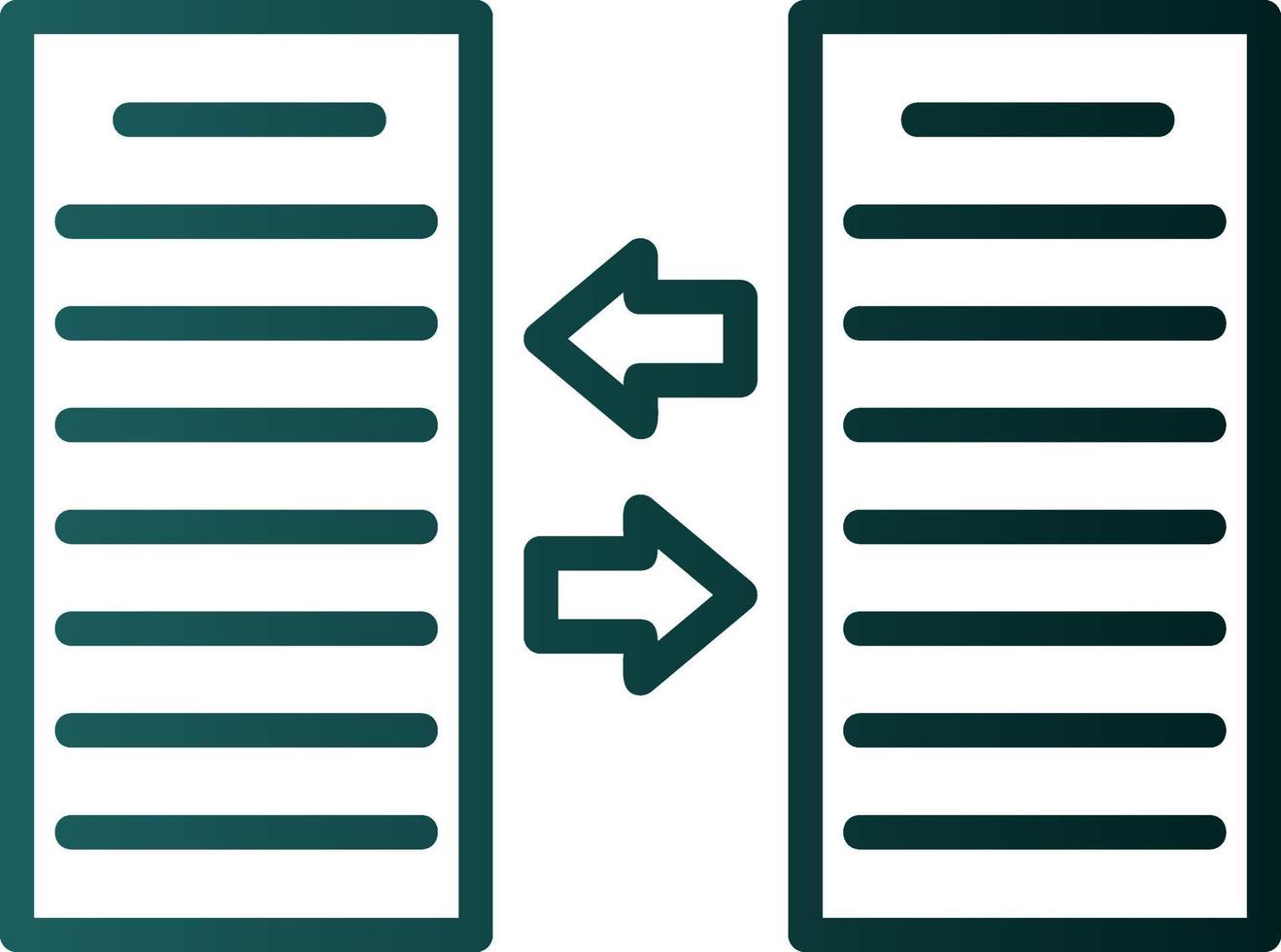 Files Exchange Vector Icon Design