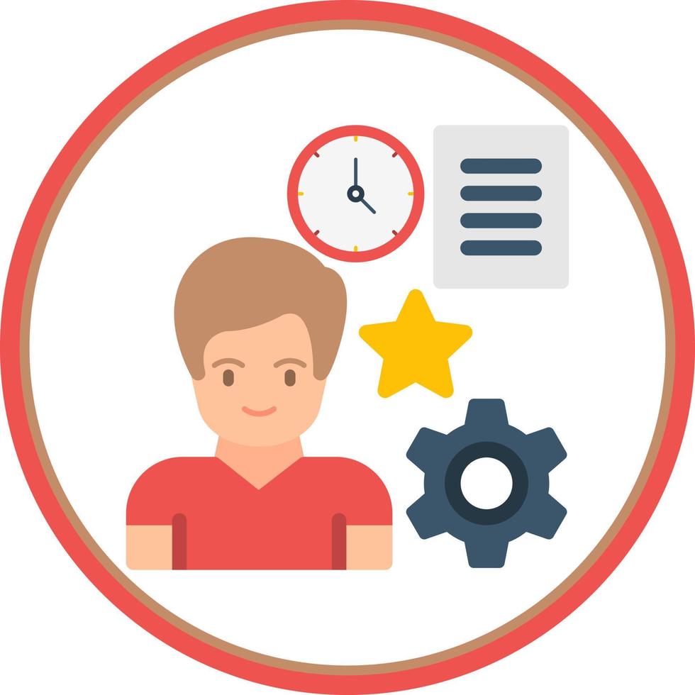 Product Manager Vector Icon Design