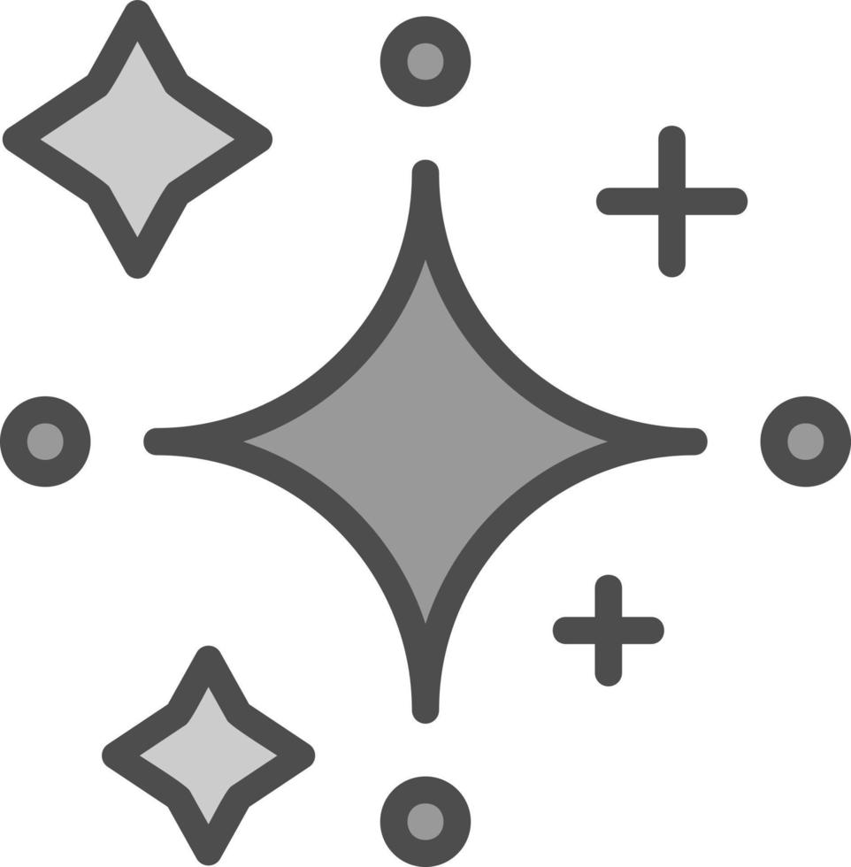 diseño de icono de vector de destellos