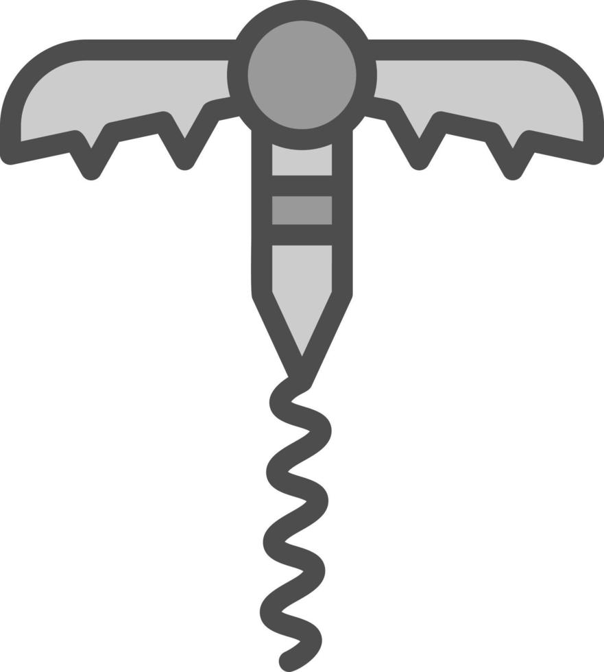 Corkscrew Vector Icon Design