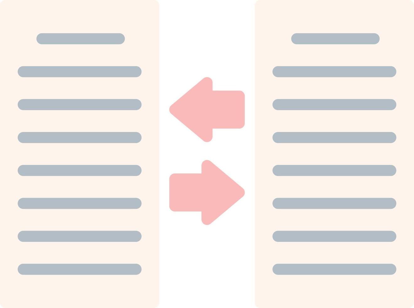 Files Exchange Vector Icon Design