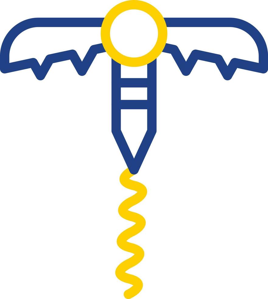 Corkscrew Vector Icon Design