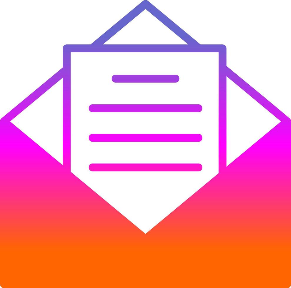 Email Vector Icon Design
