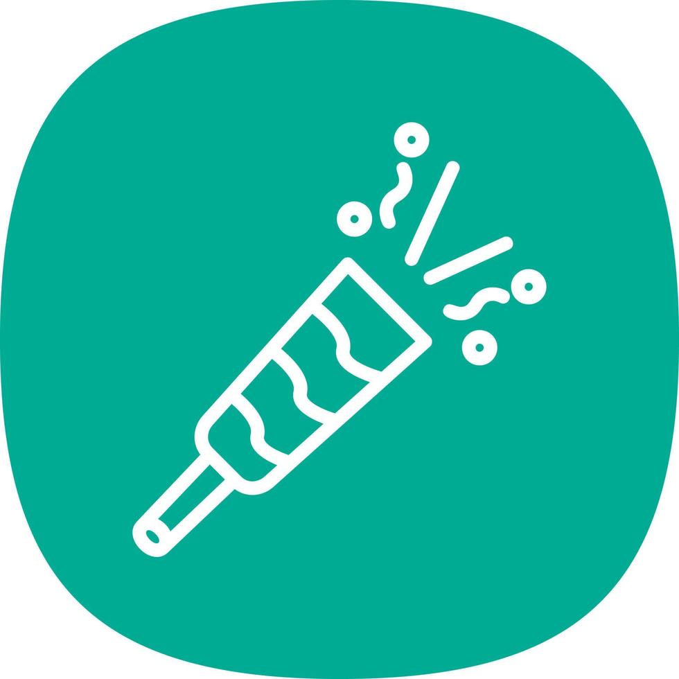 Party Blower Vector Icon Design