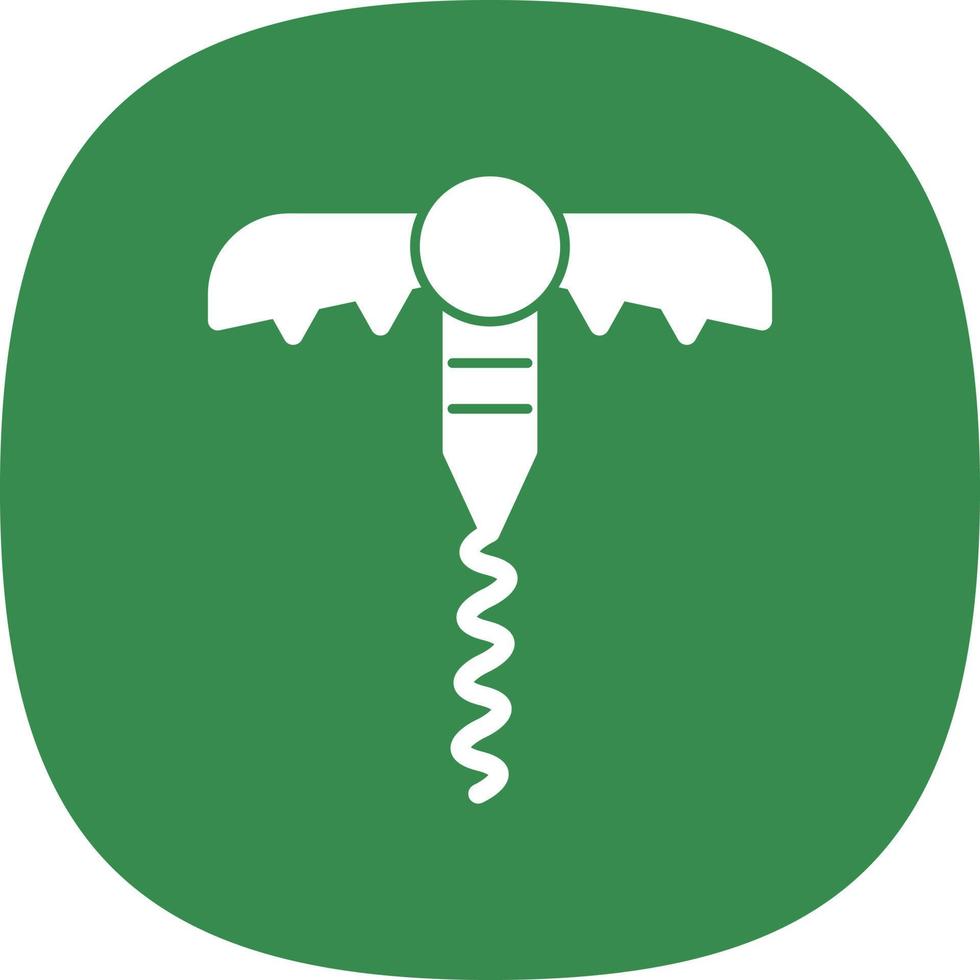 Corkscrew Vector Icon Design