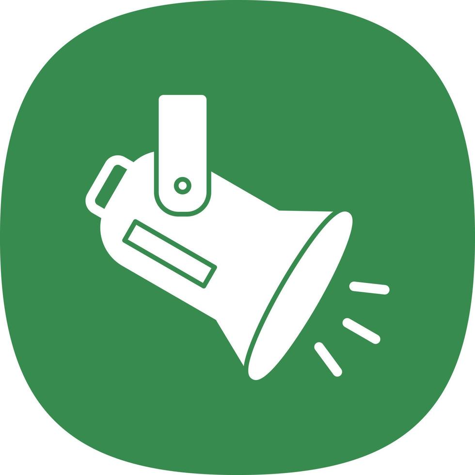 Spotlight Vector Icon Design