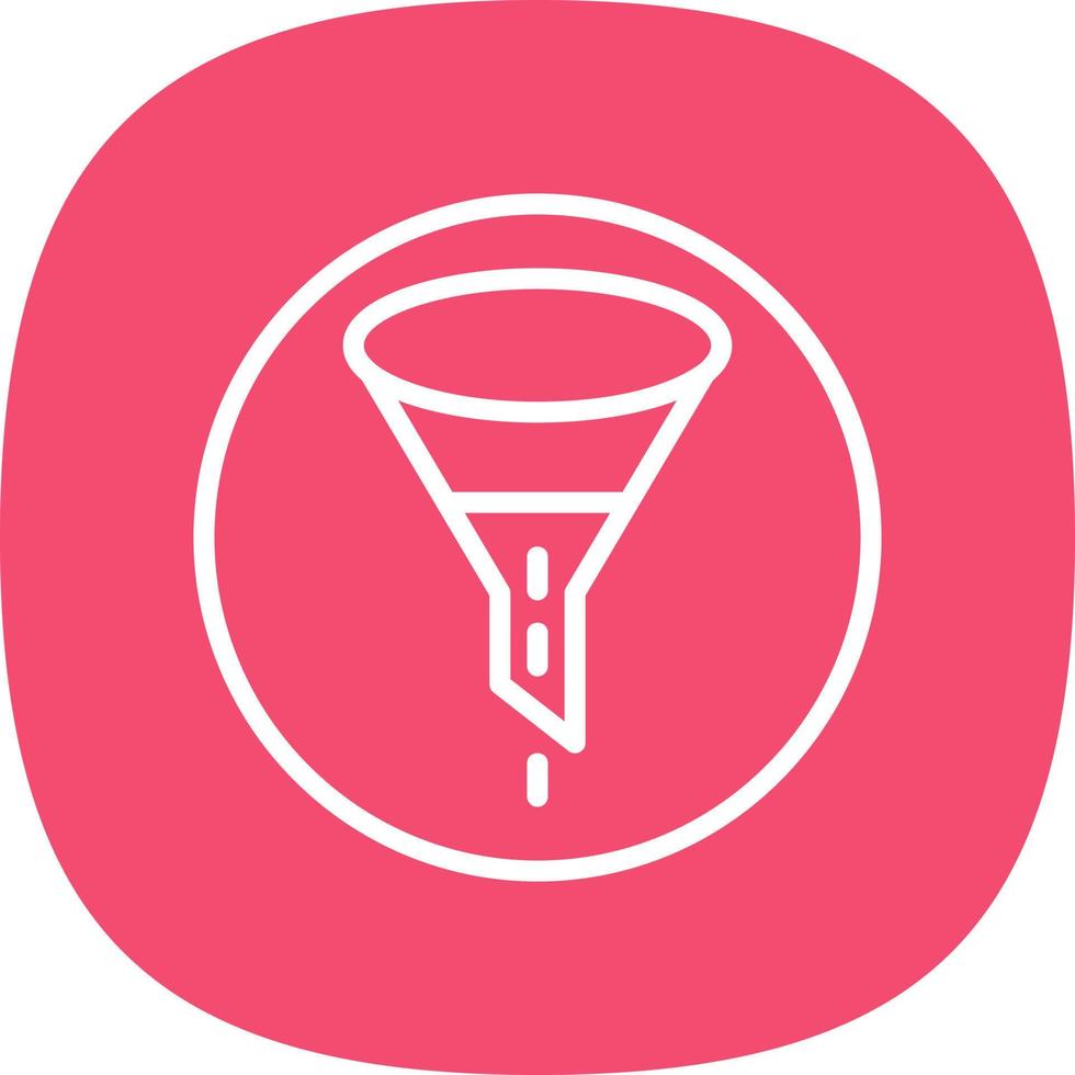 Funnel Vector Icon Design