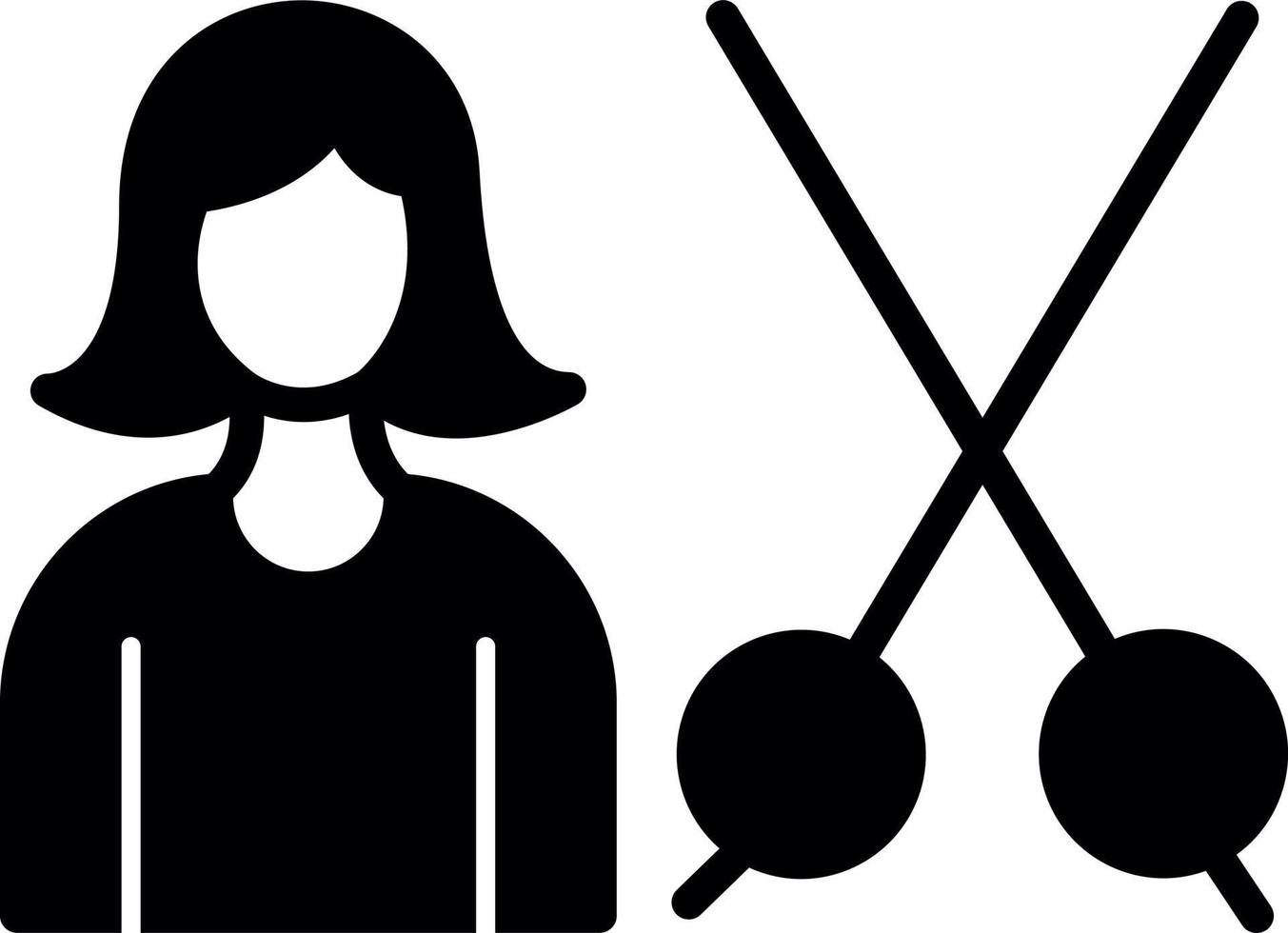 Hair Treatment Vector Icon Design