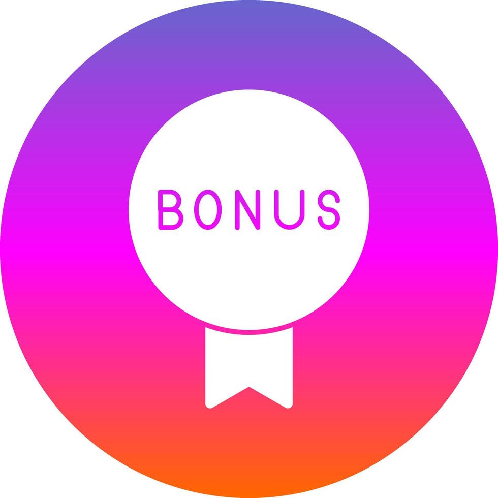 Bonus Vector Icon Design