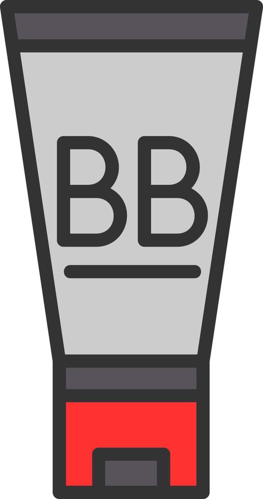 diseño de icono de vector de crema bb