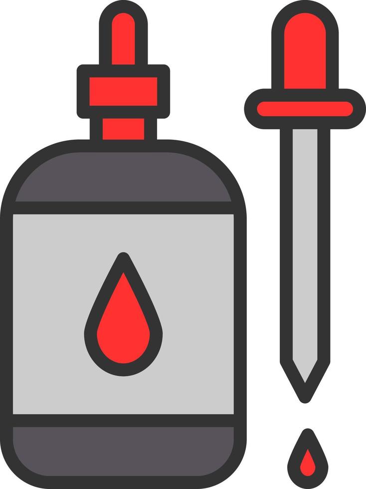 Essential Oil Vector Icon Design