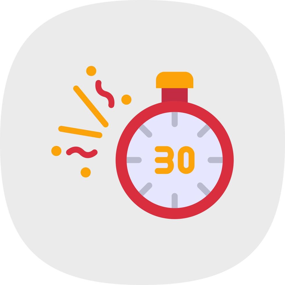 Countdown Vector Icon Design