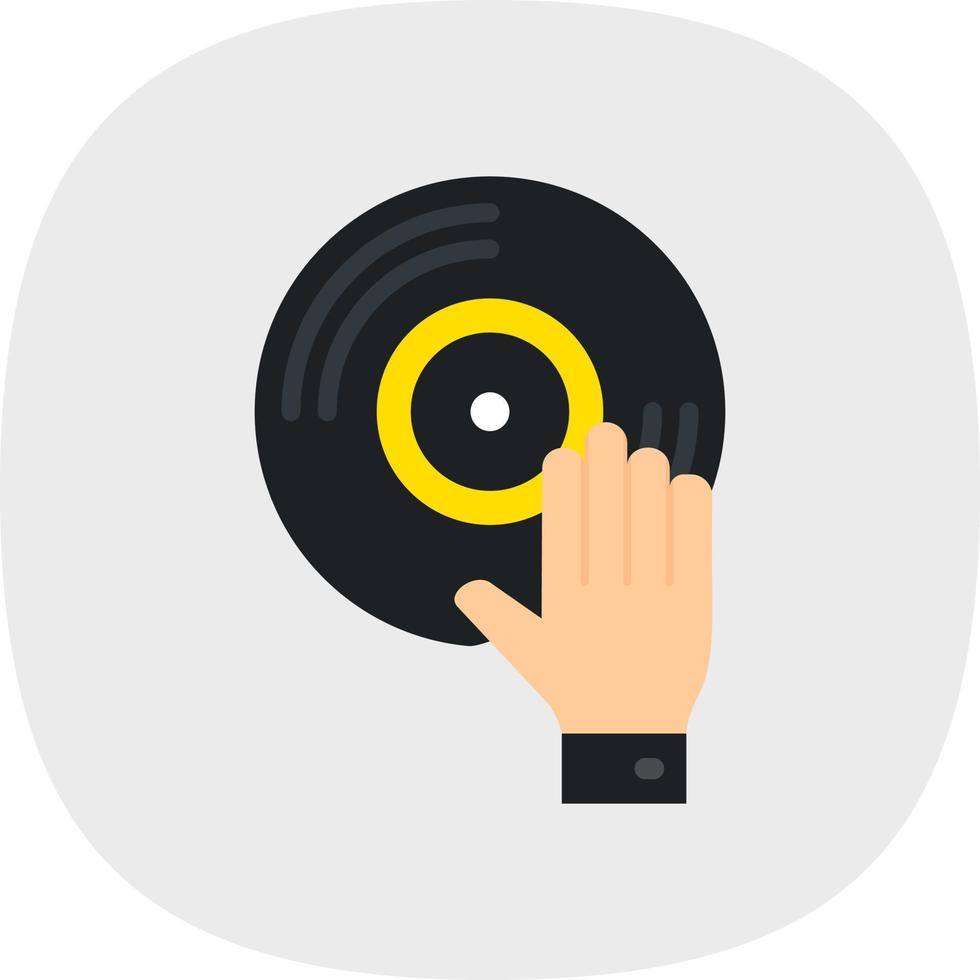 DJ Vector Icon Design