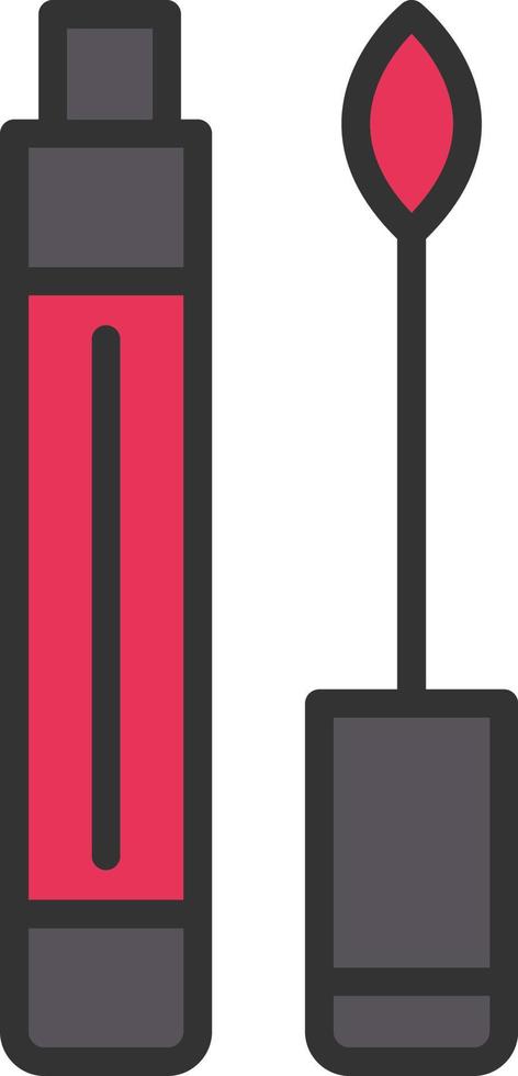 Lip Gloss Vector Icon Design