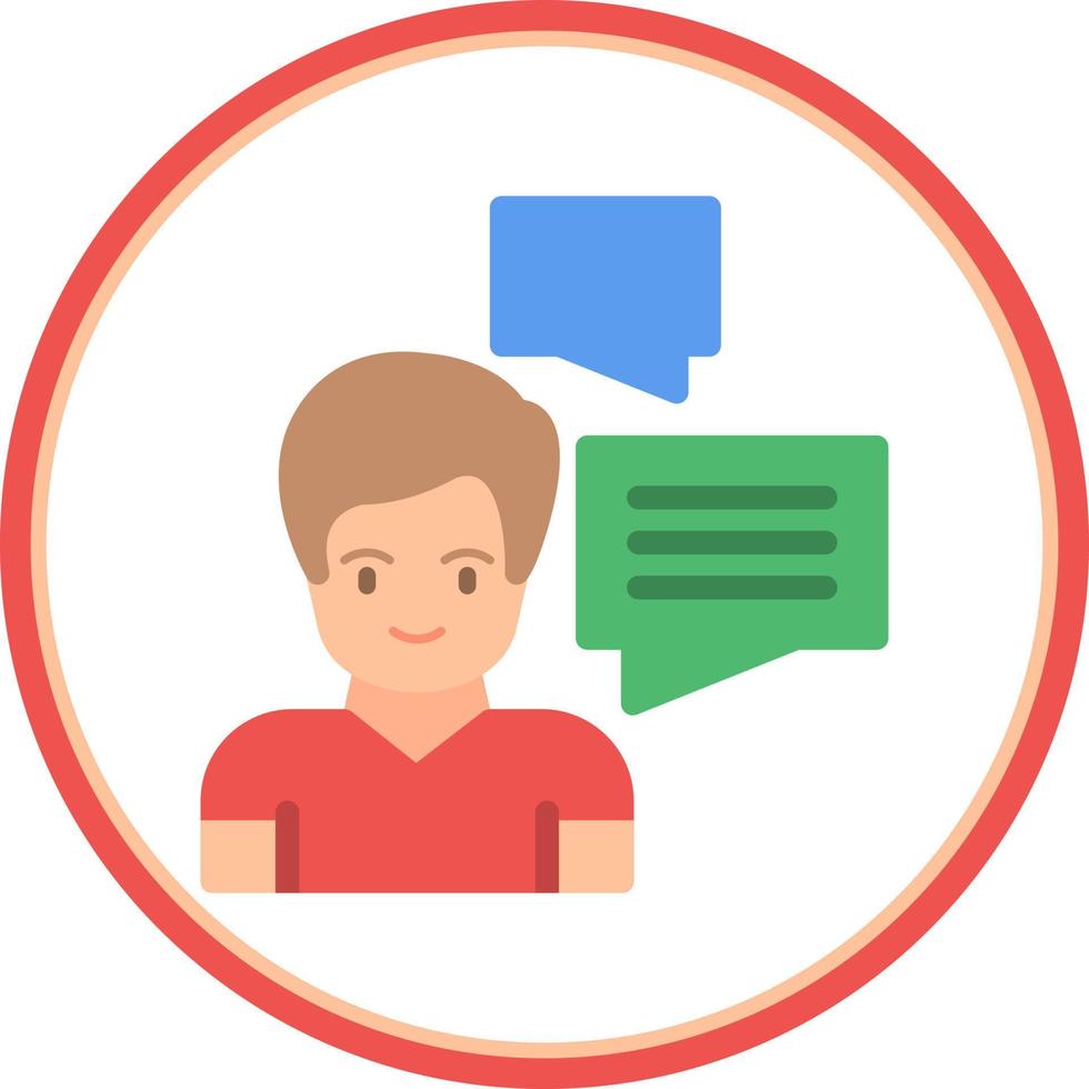 Communication Vector Icon Design