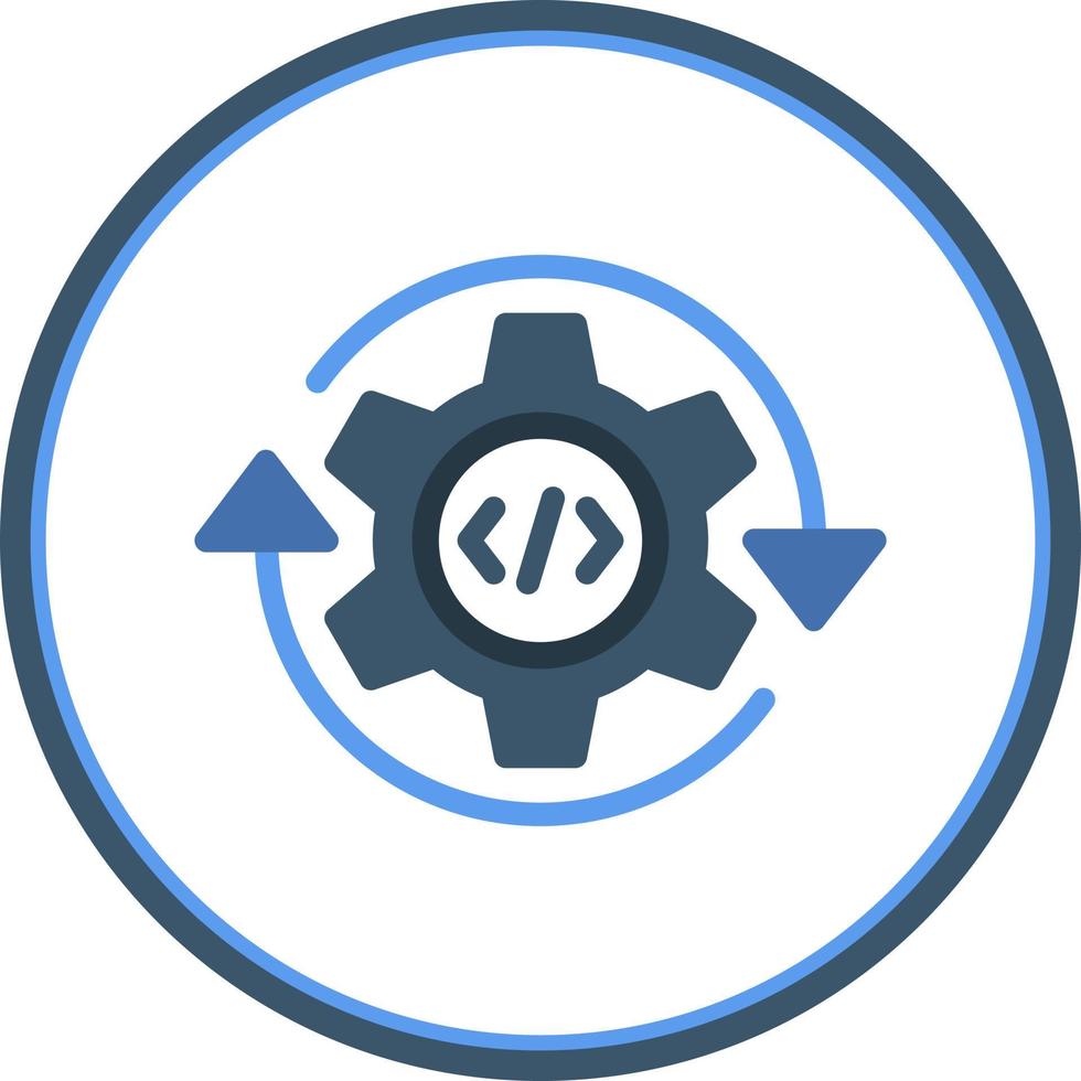 Continuous Integration Vector Icon Design