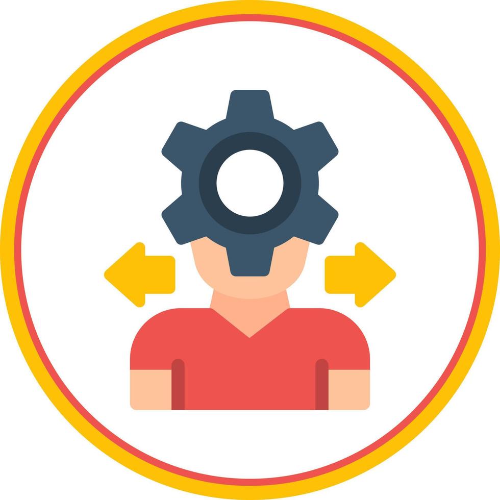 Decision Making Process Vector Icon Design