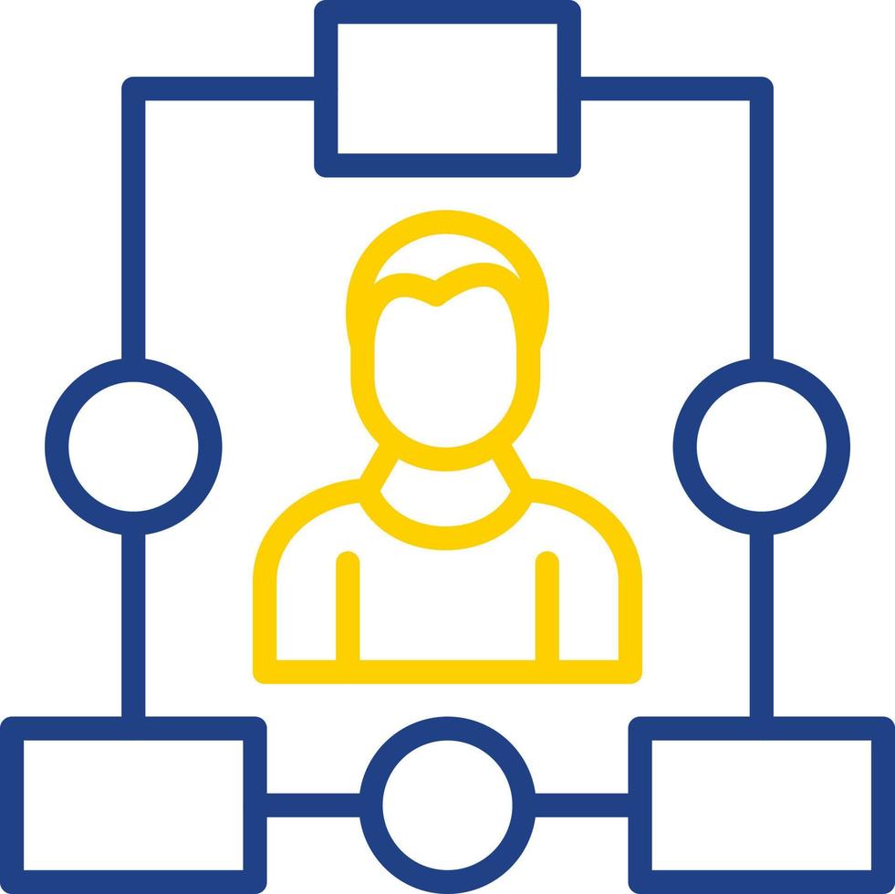 Workflow Vector Icon Design