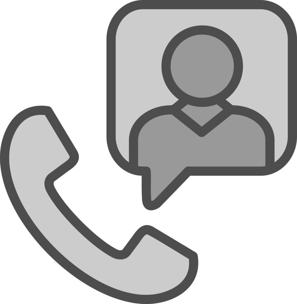 Cold Calling Vector Icon Design