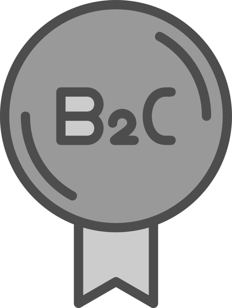B2C Vector Icon Design