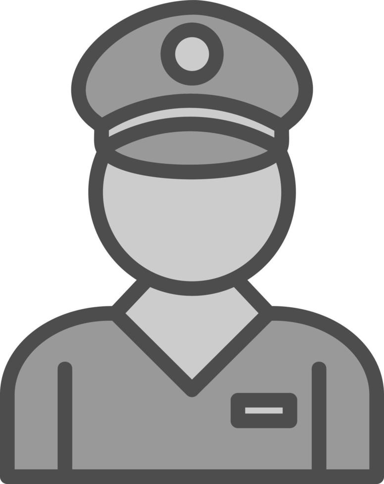Gate Keeper Vector Icon Design