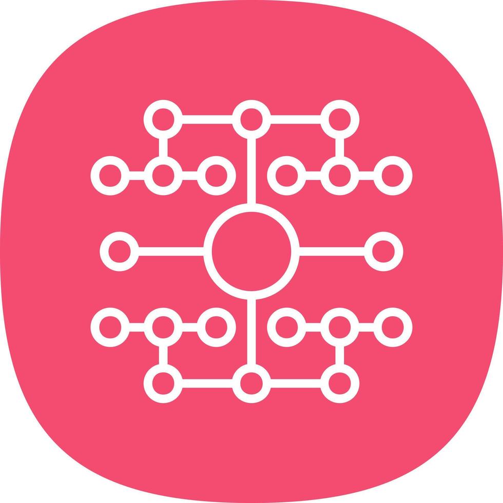 Concept Map Vector Icon Design