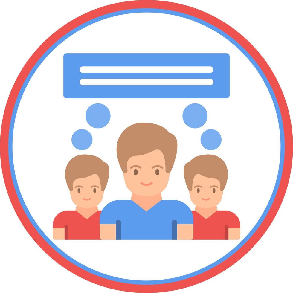 Meeting Vector Icon Design