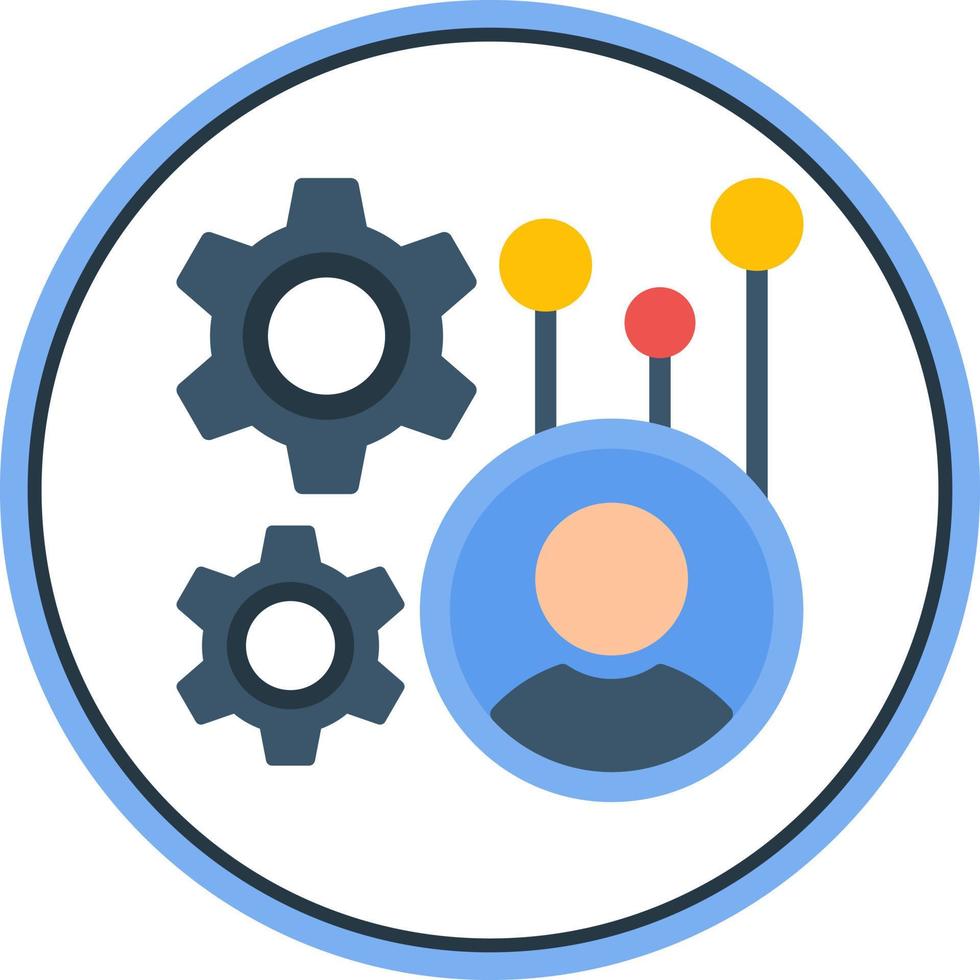 Delegation Of Work Vector Icon Design