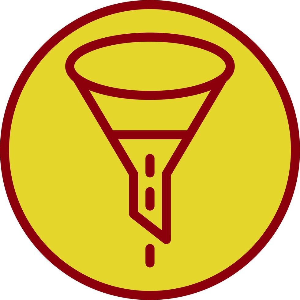 Funnel Vector Icon Design