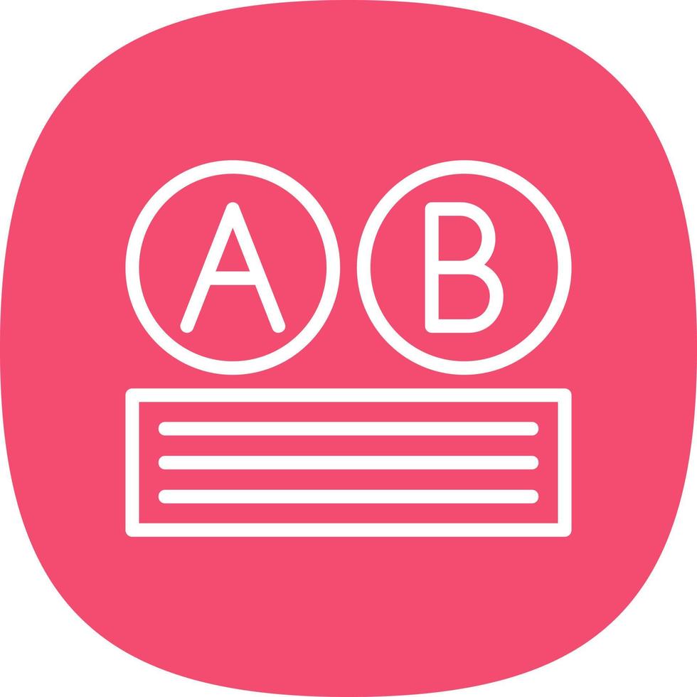 Ab Testing Vector Icon Design