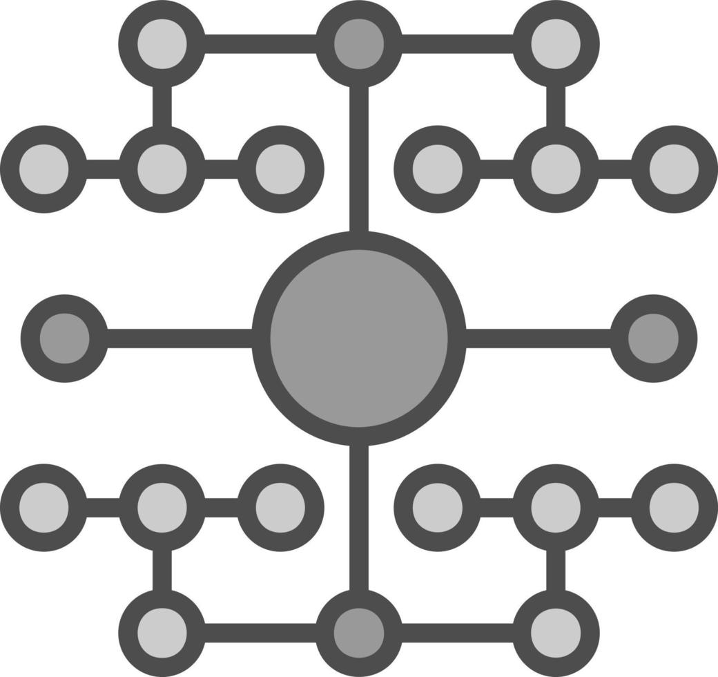 Concept Map Vector Icon Design
