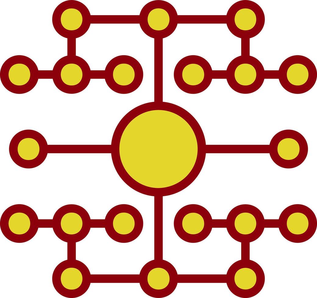 Concept Map Vector Icon Design