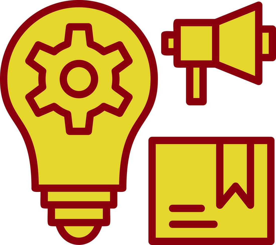 diseño de icono de vector de producto de innovación