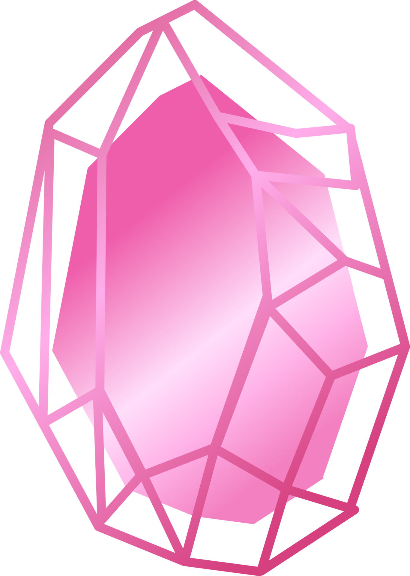 ícone de quartzo rosa 16384044 PNG