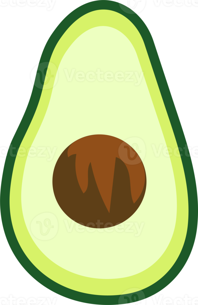 fresh avocado icon png