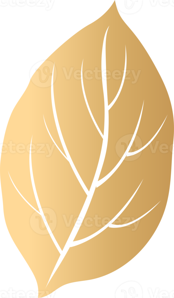 golden leaf icon png