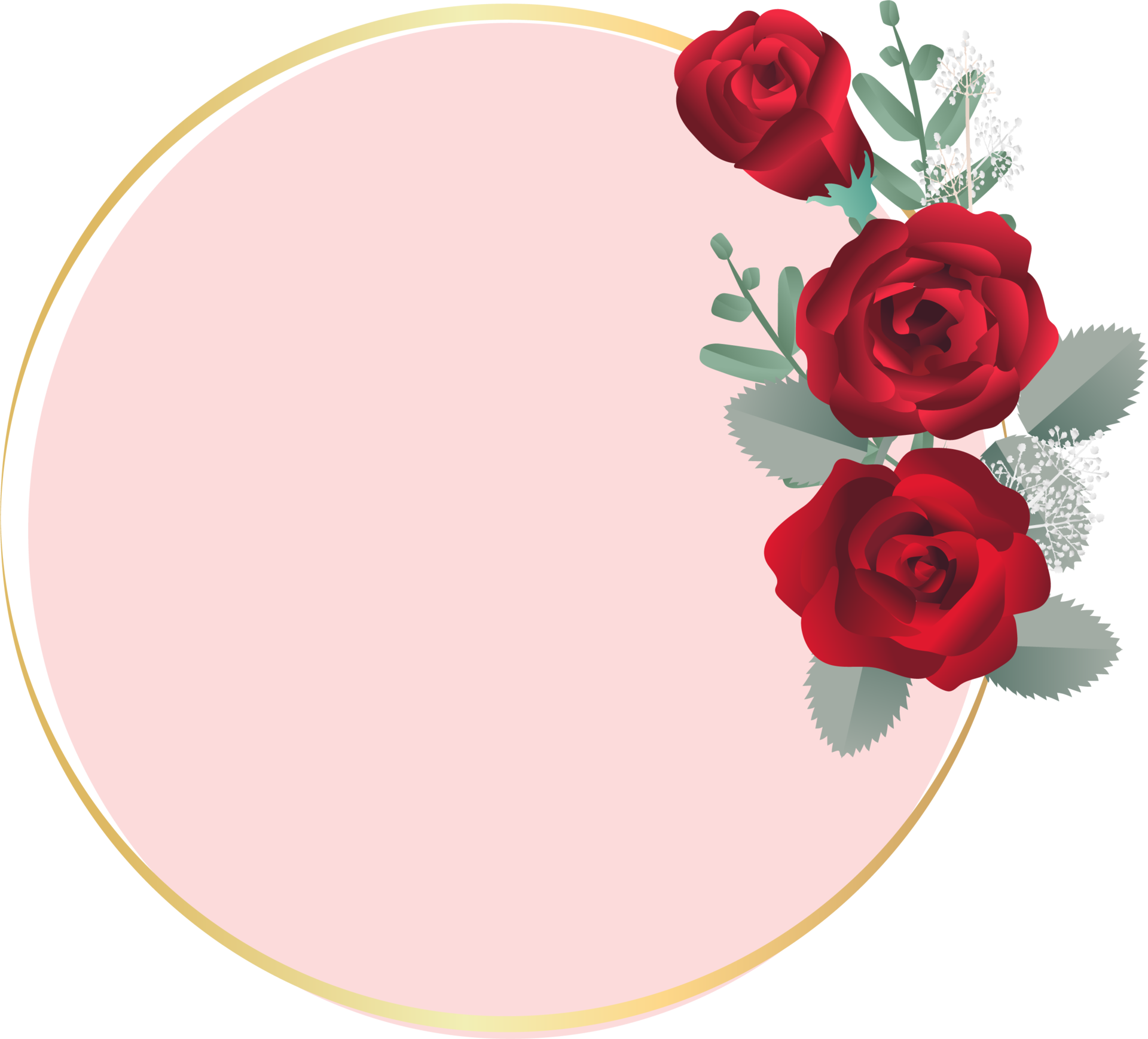 rose flower label 16384105 PNG