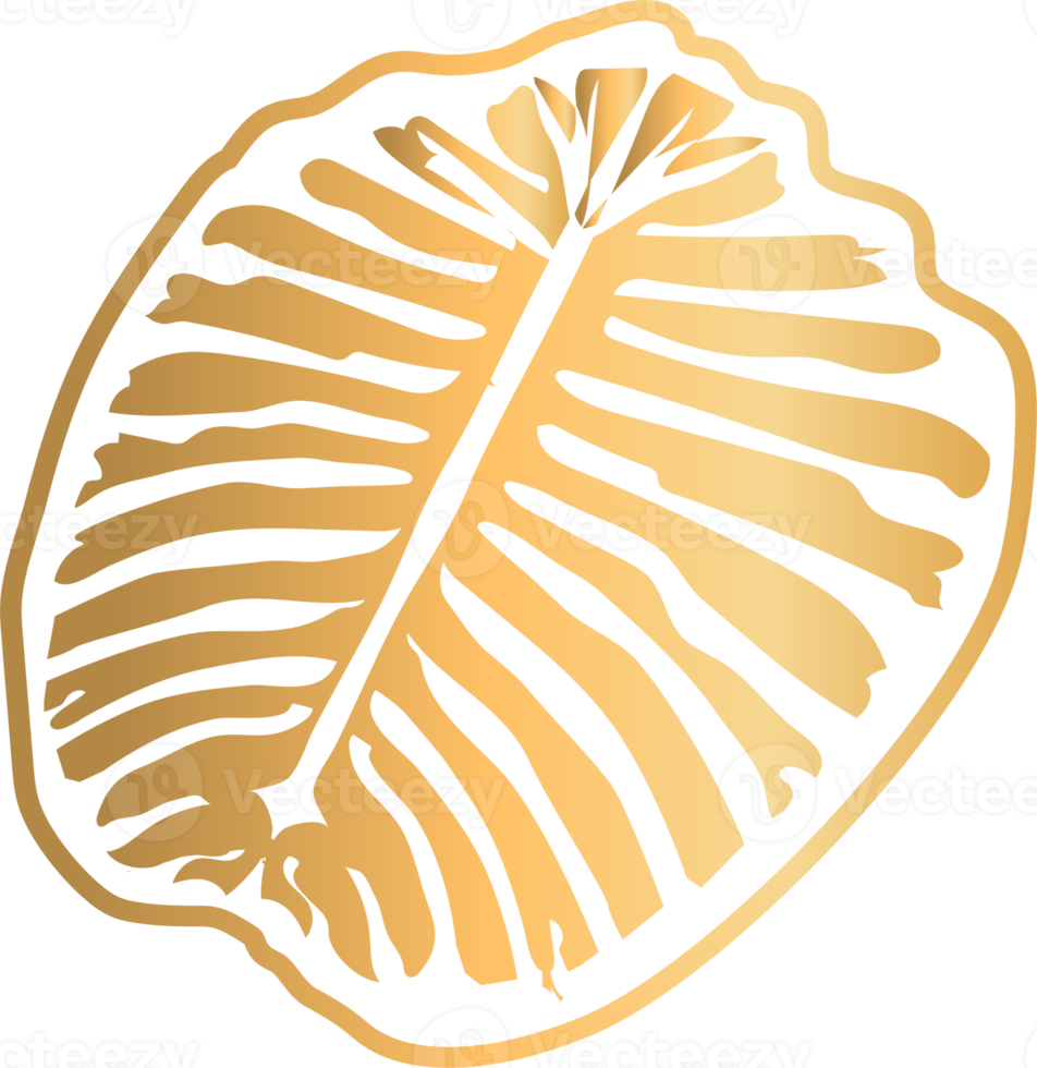 golden leaf icon png