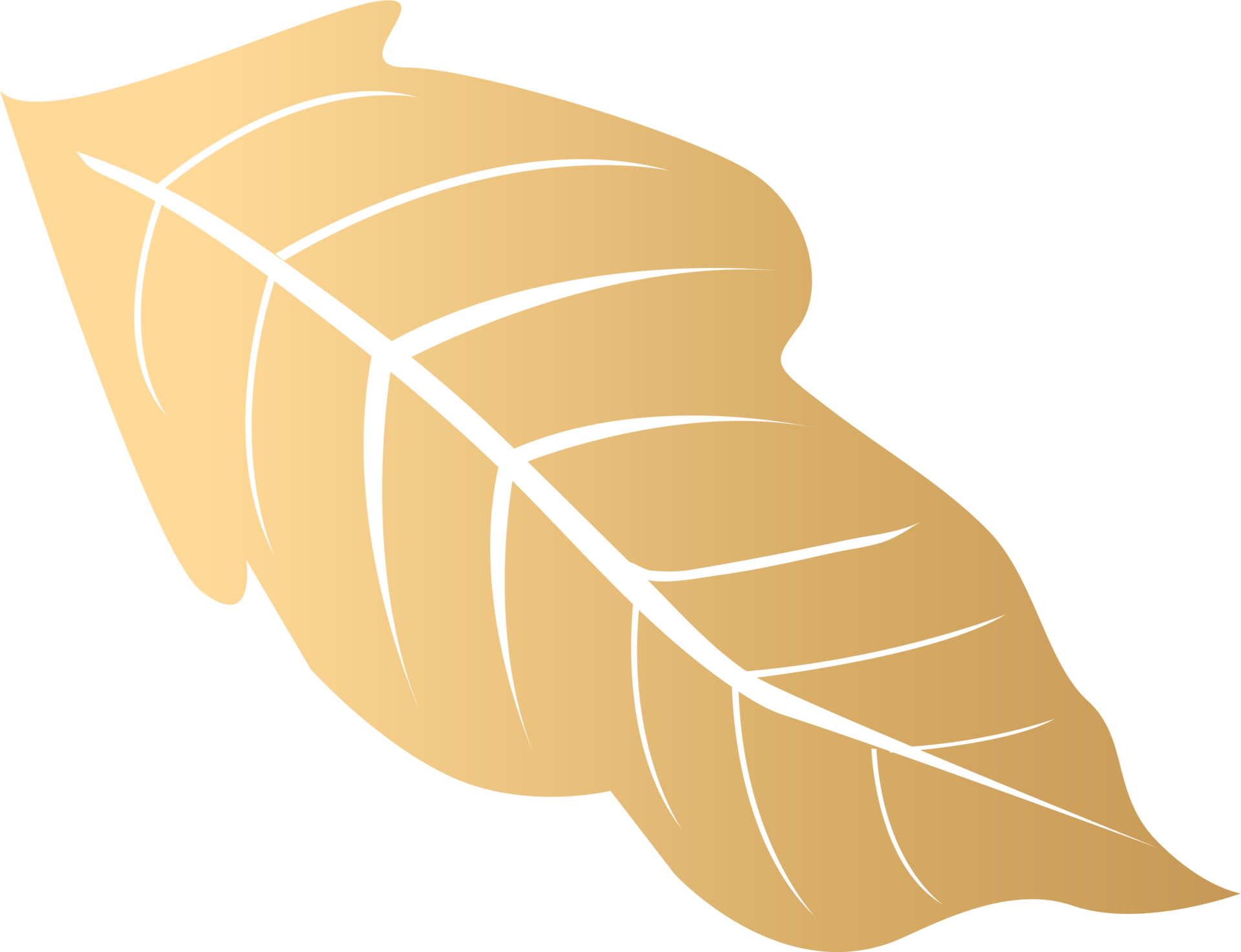 golden leaf icon 16384121 PNG