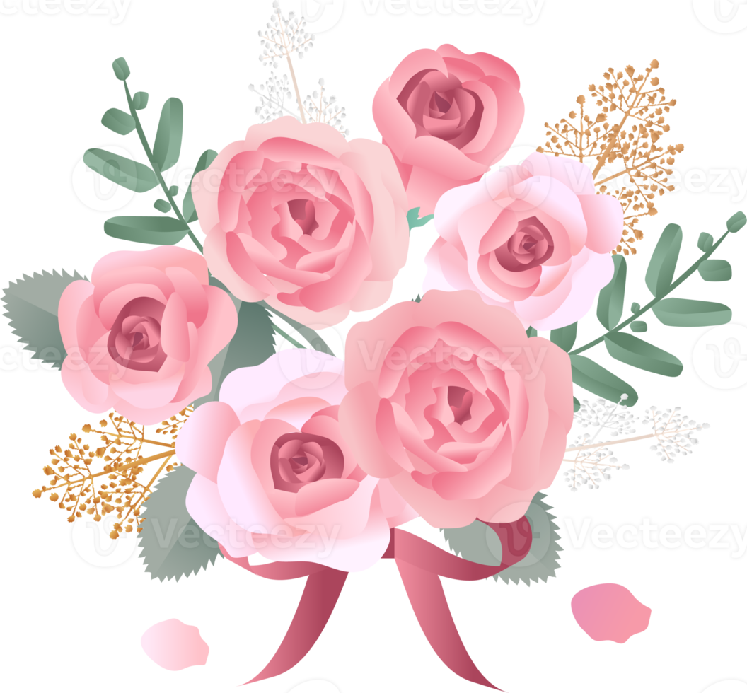 bouquet of roses png