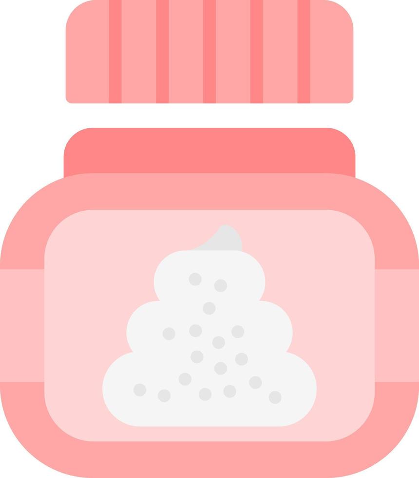 Face Scrub Vector Icon Design