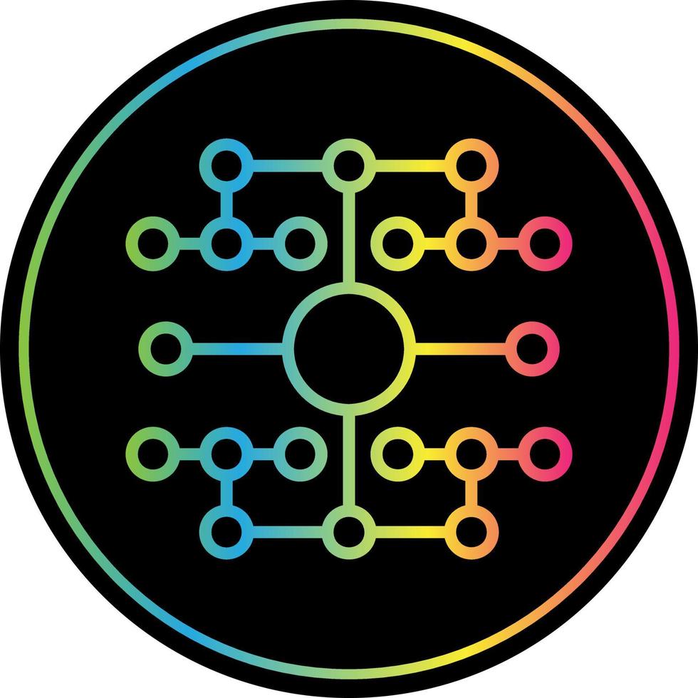 Concept Map Vector Icon Design